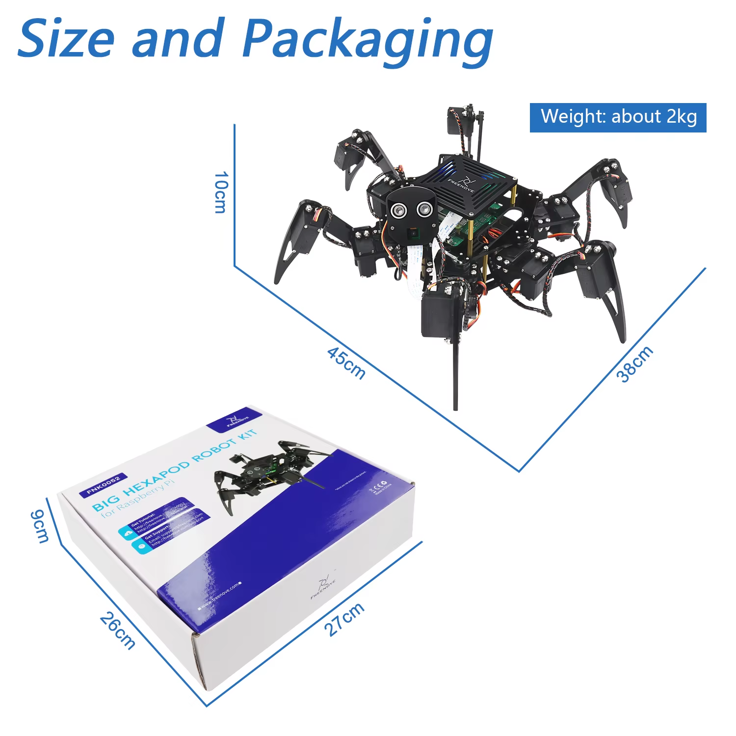 Spyder Robot Kit for Raspberry - Image 6