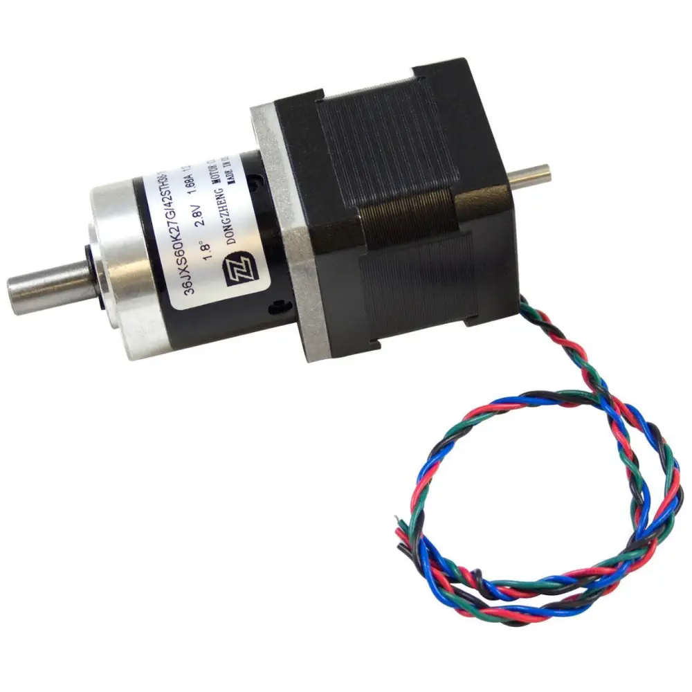 12V, 1.7A, 416 Oz-In Geared Bipolar Stepper Motor