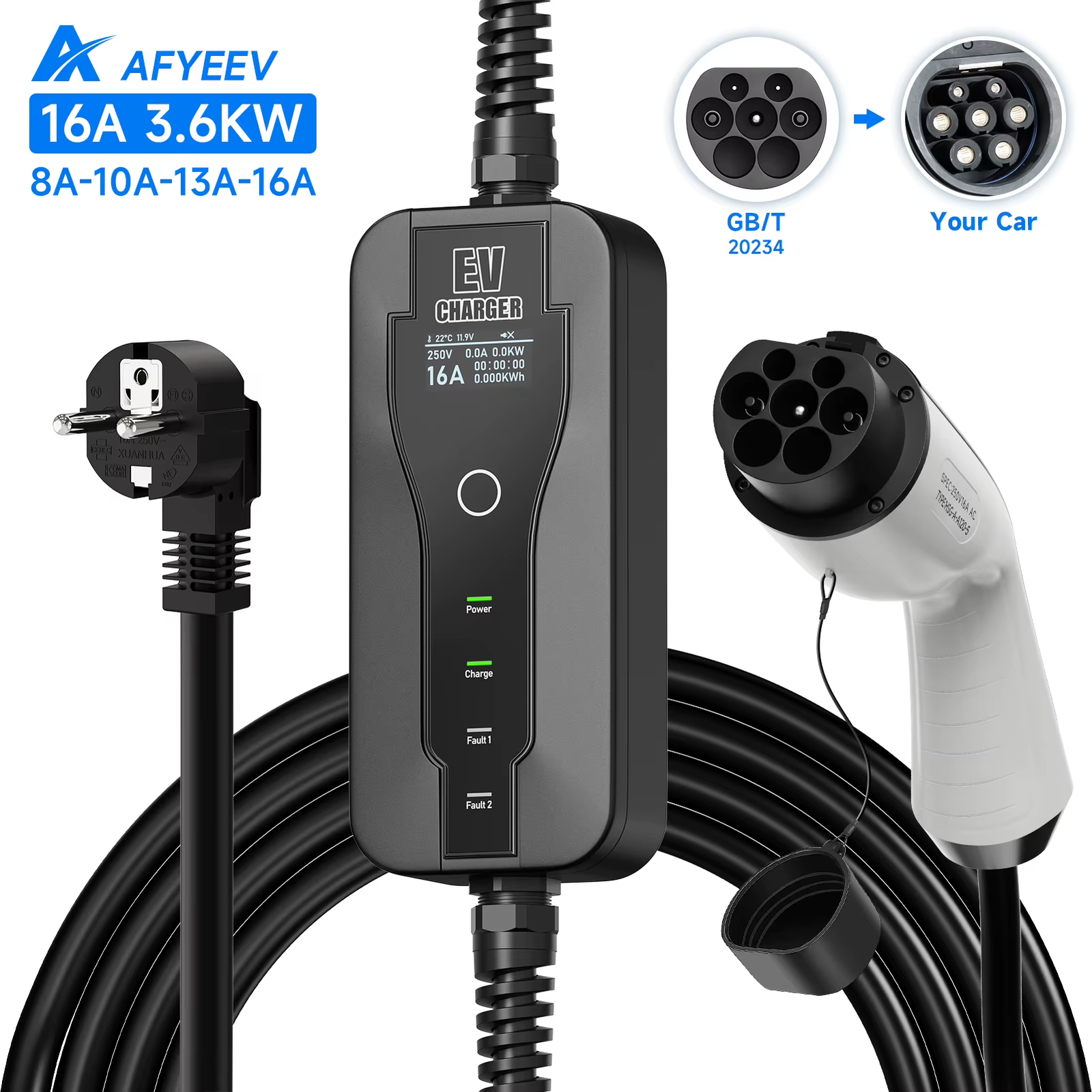 3.6KW Portable EV Charger - Image 8