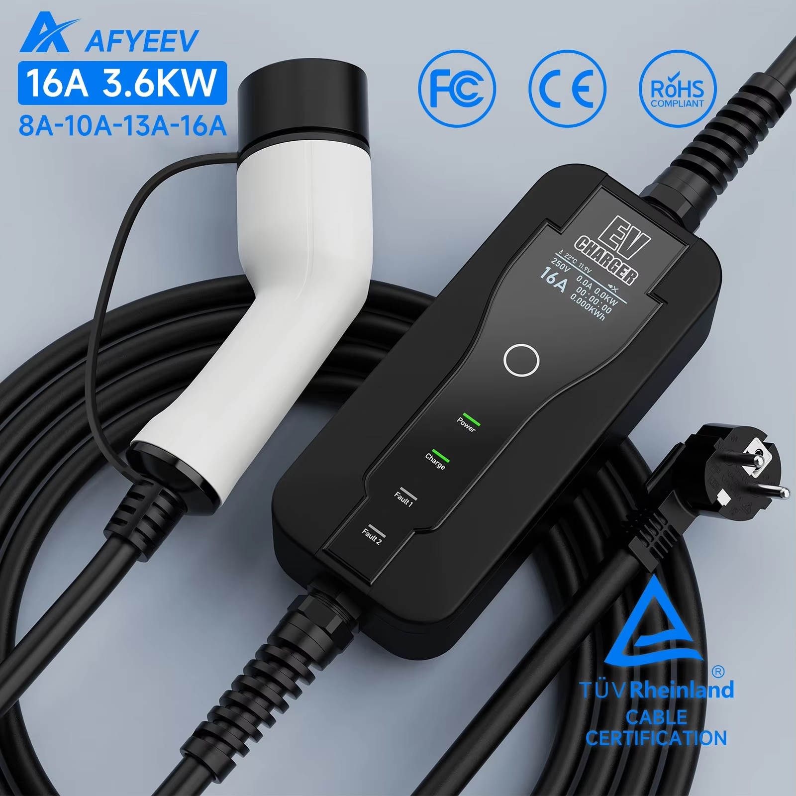3.6KW Portable EV Charger - Image 2