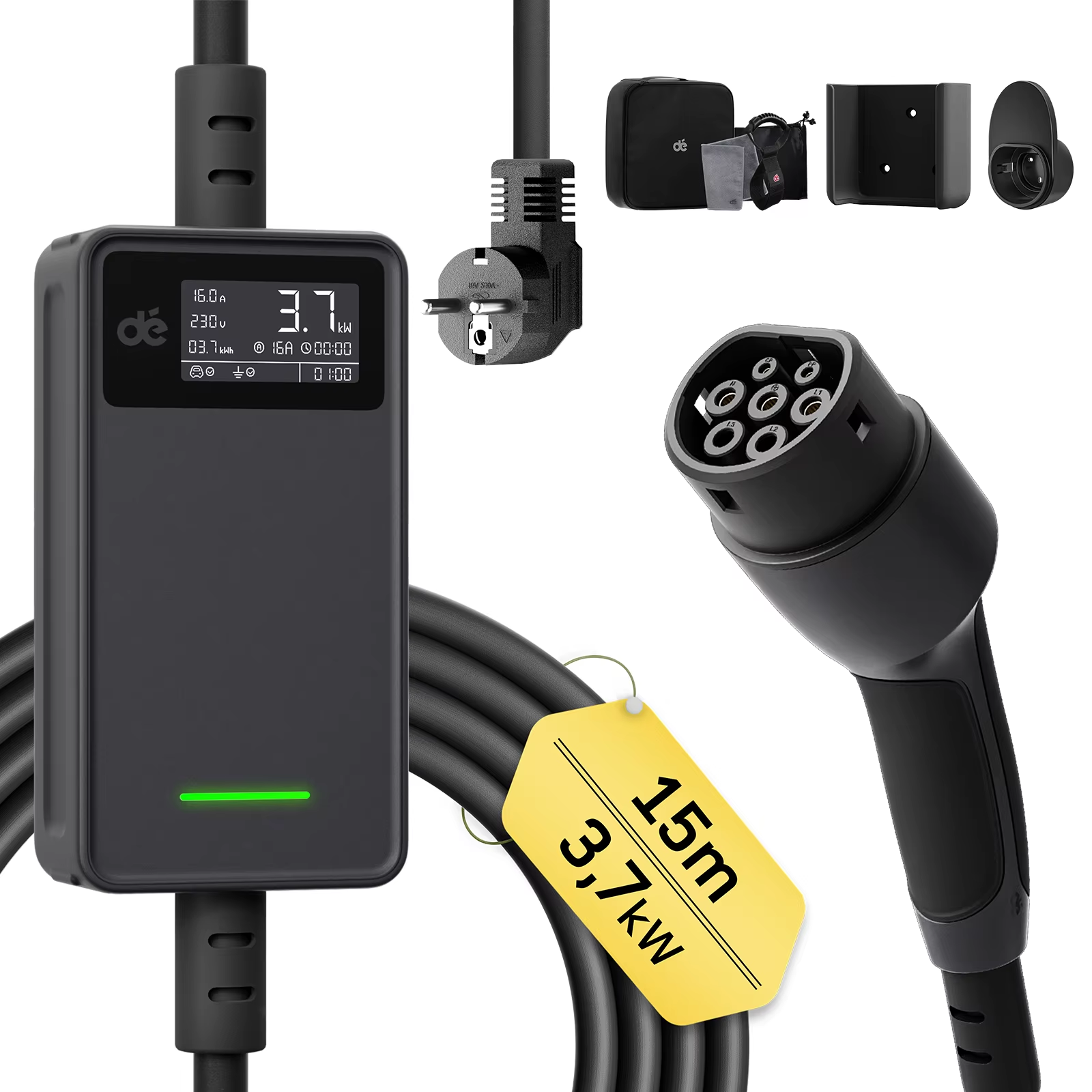 3.7KW Portable EV Charger - Image 8