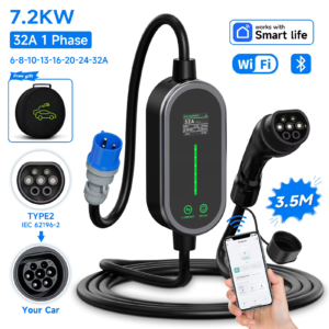 7.2KW Portable EV Charger