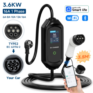 3.6KW Portable EV Charger