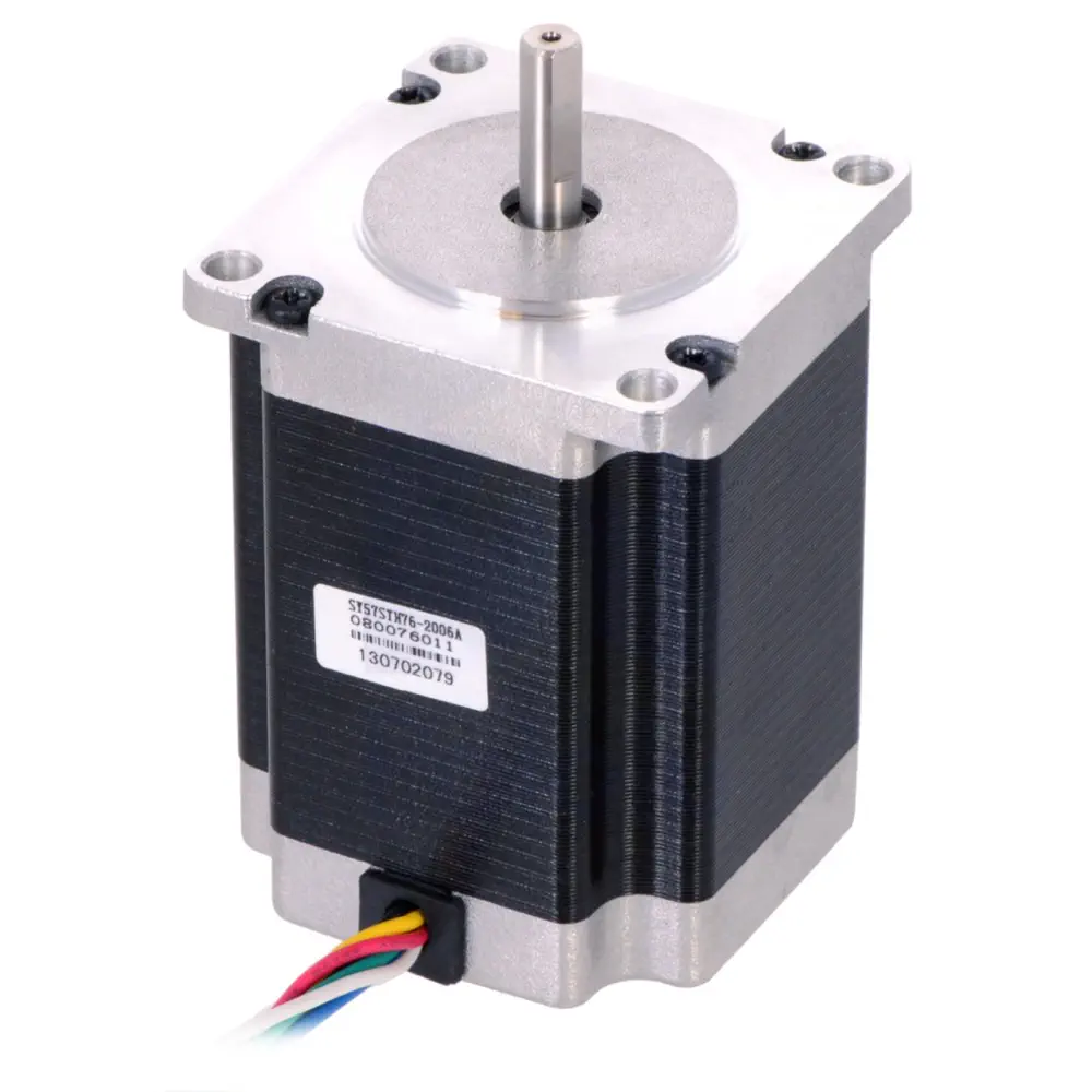 Stepper Motor: Unipolar/Bipolar, 200 Steps/Rev, 57×76Mm, 4.5V, 2 A/Phase