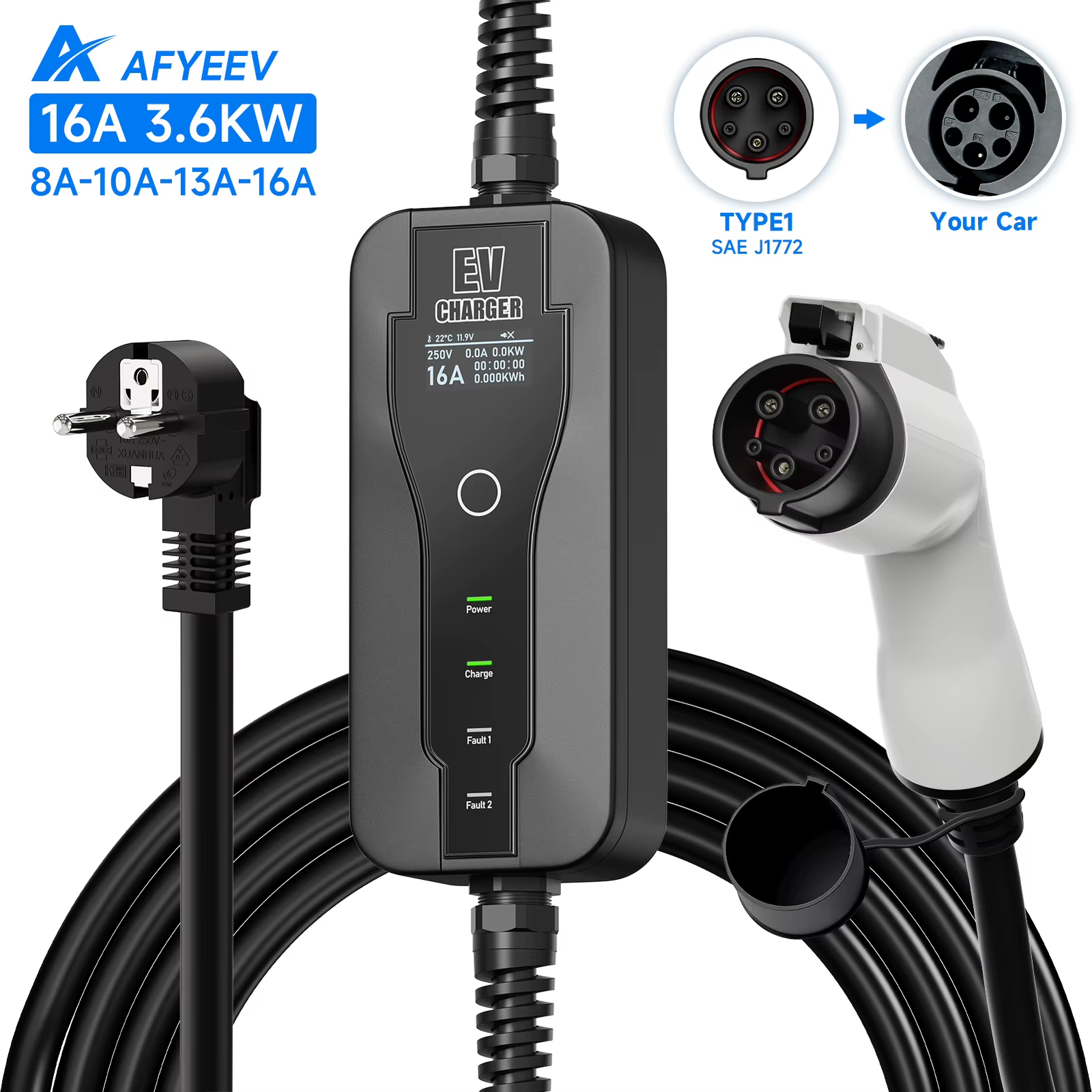 3.6KW Portable EV Charger - Image 9