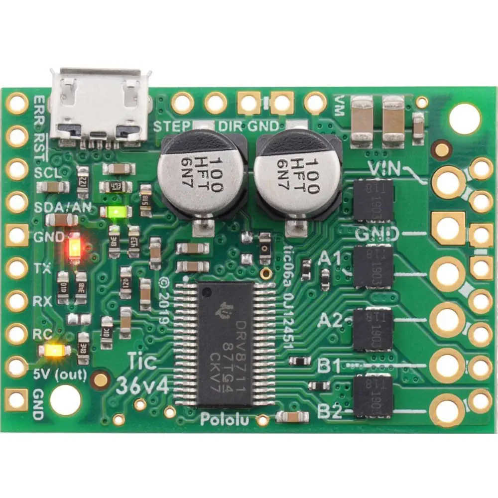 Tic 36V4 USB Multi-Interface Stepper Motor Controller (Soldered) - Image 2