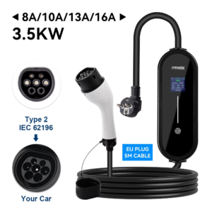 3.5KW Portable EV Charger