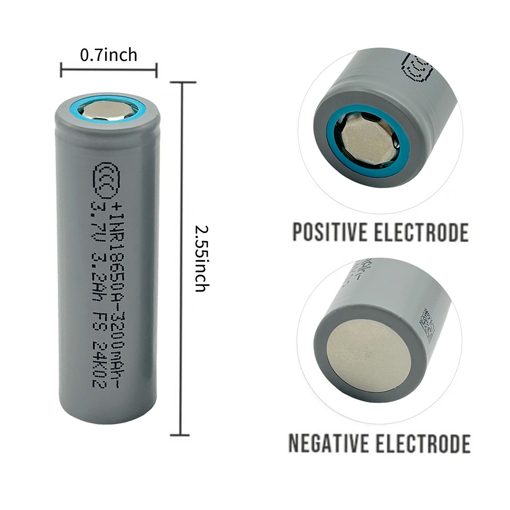 6pcs Li-Ion 18650 3200Mah - Image 5