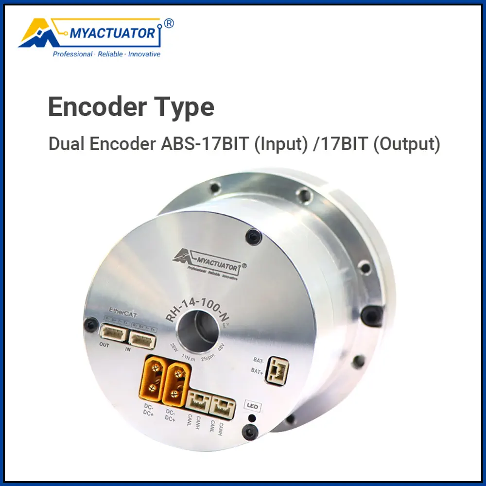RH-14 Ethercat Can Harmonic Joint Motor - Image 3