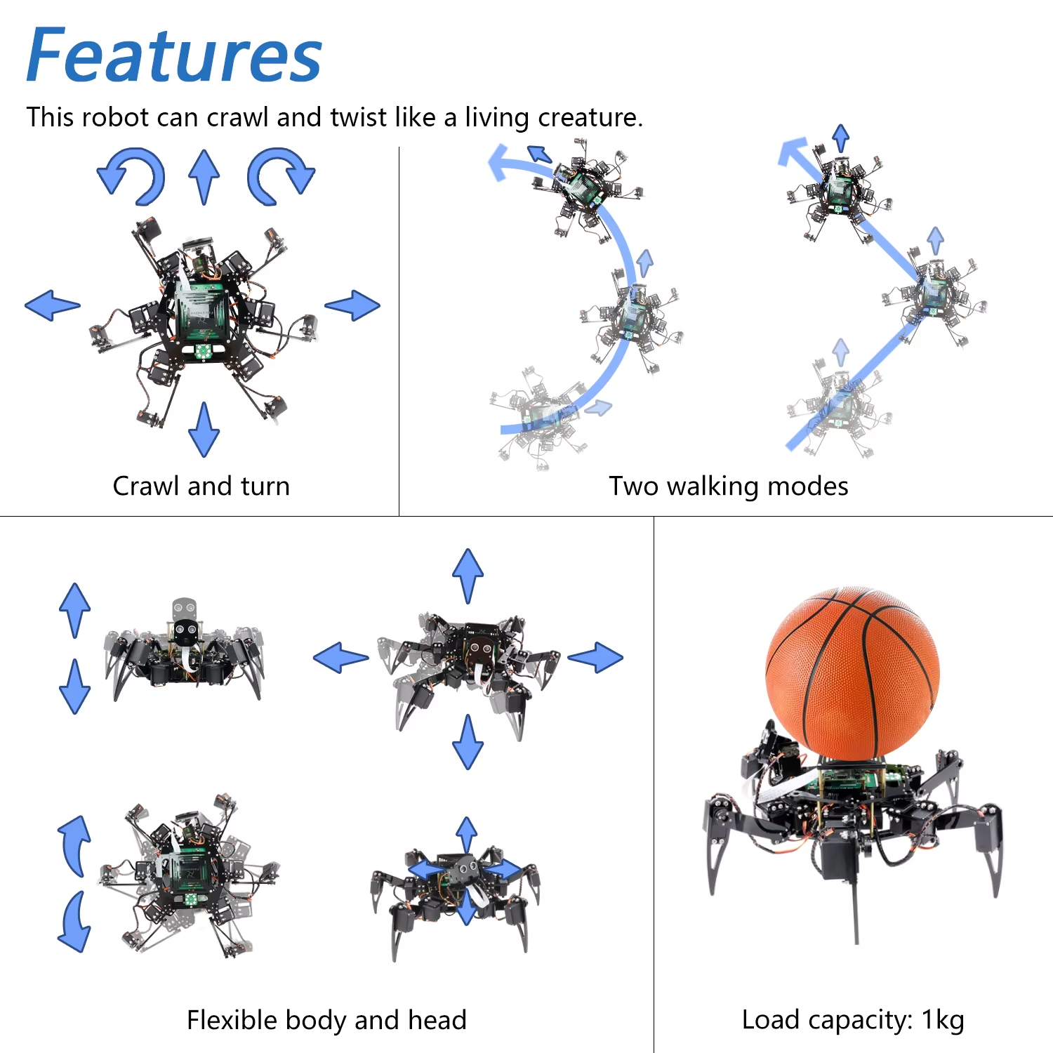 Spyder Robot Kit for Raspberry - Image 3