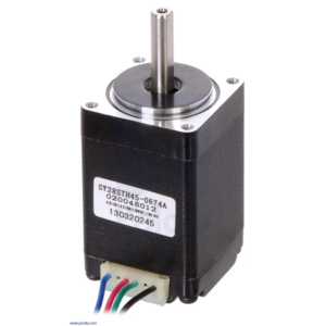 Stepper Motor: Bipolar, 200 Steps/Rev, 28×45Mm, 4.5V, 0.67 A/Phase