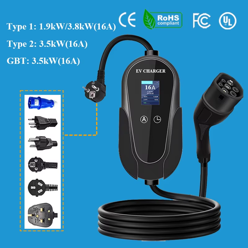 3.5KW Portable EV Charger - Image 3
