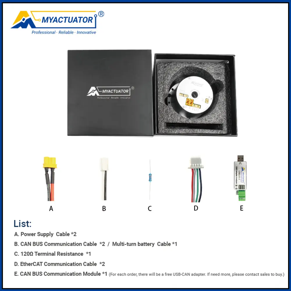 RH-14 Ethercat Can Harmonic Joint Motor - Image 5