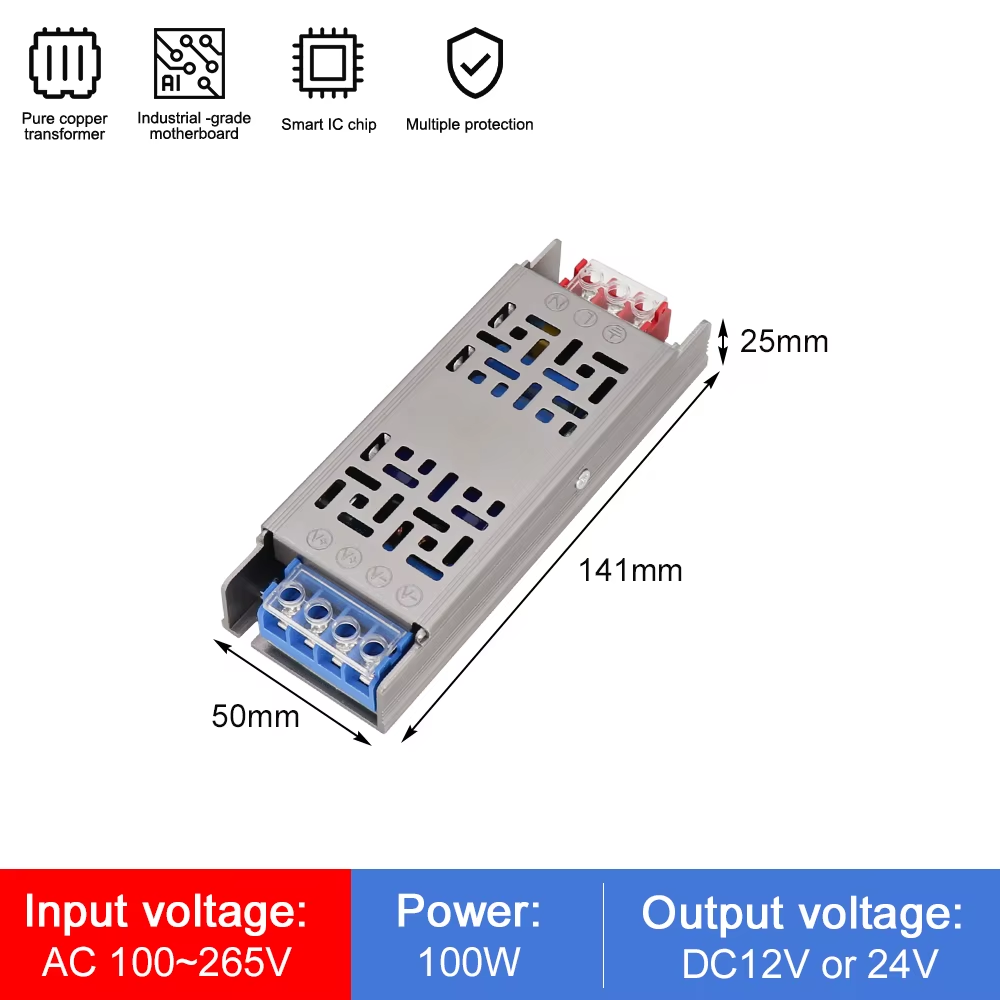 60W–500W 12V–24V AC-DC Power Supply - Image 15