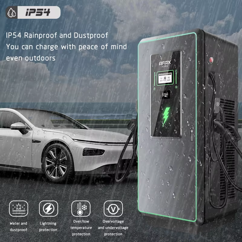 60kW/90kW IP54 EV DC Fast Charging Station - Image 5