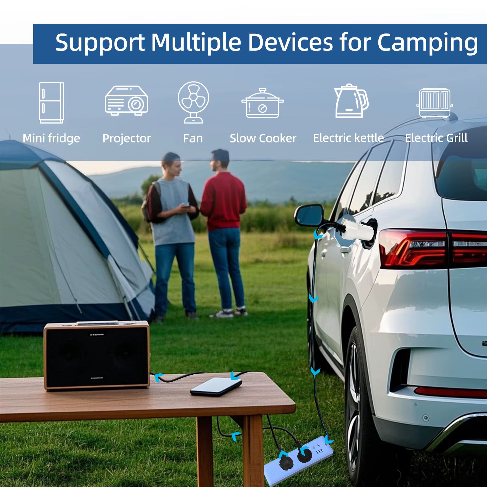 16A V2L Discharge Adapter J1772/Type 1 - Image 5