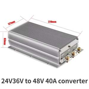 24V to 48V 60A DC Boost Converter