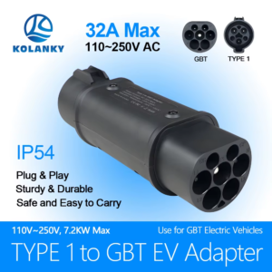 Type 1 to GBT AC Charger Adapter 32A