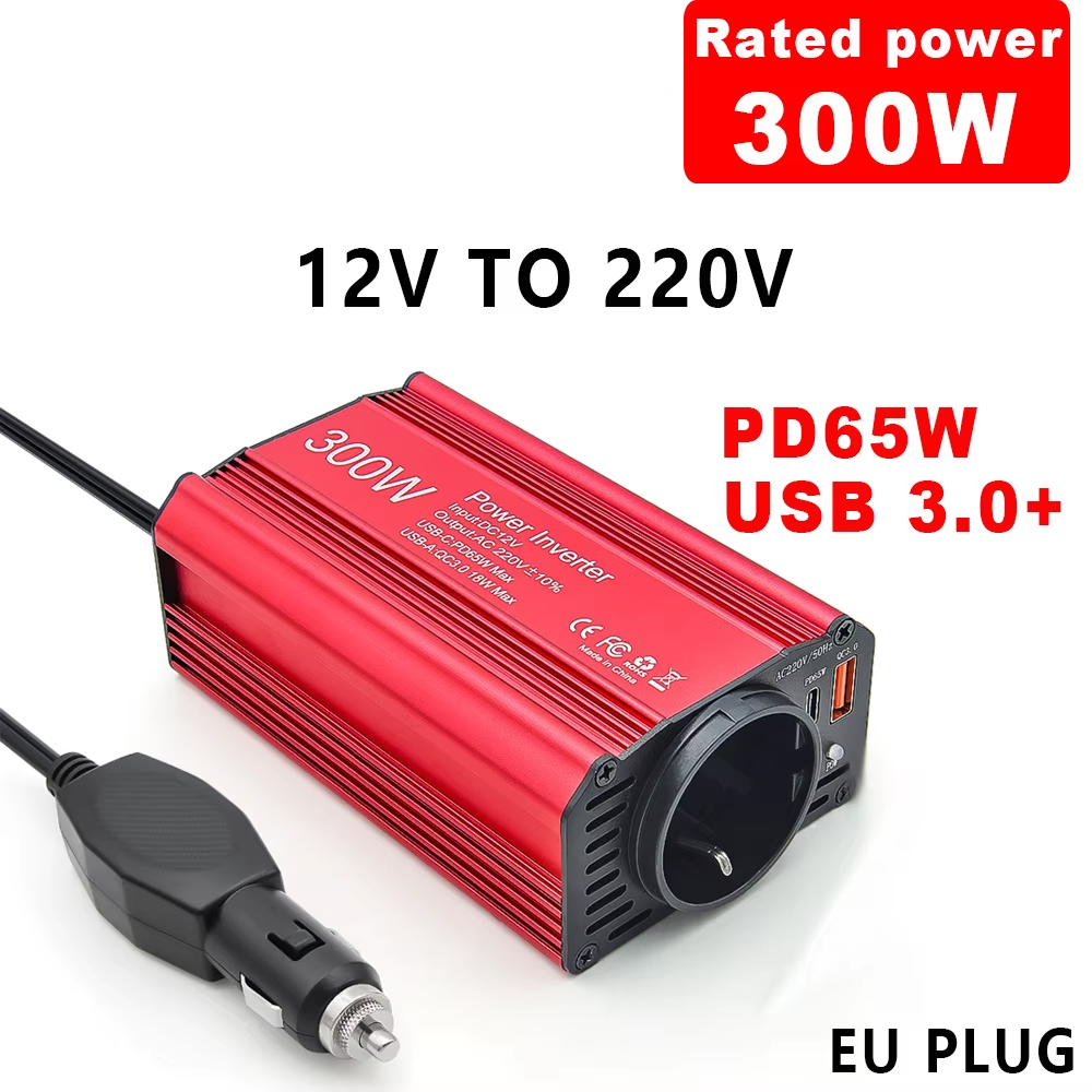 150W-300W Car Inverter, 12V to 110V/220V - Image 12