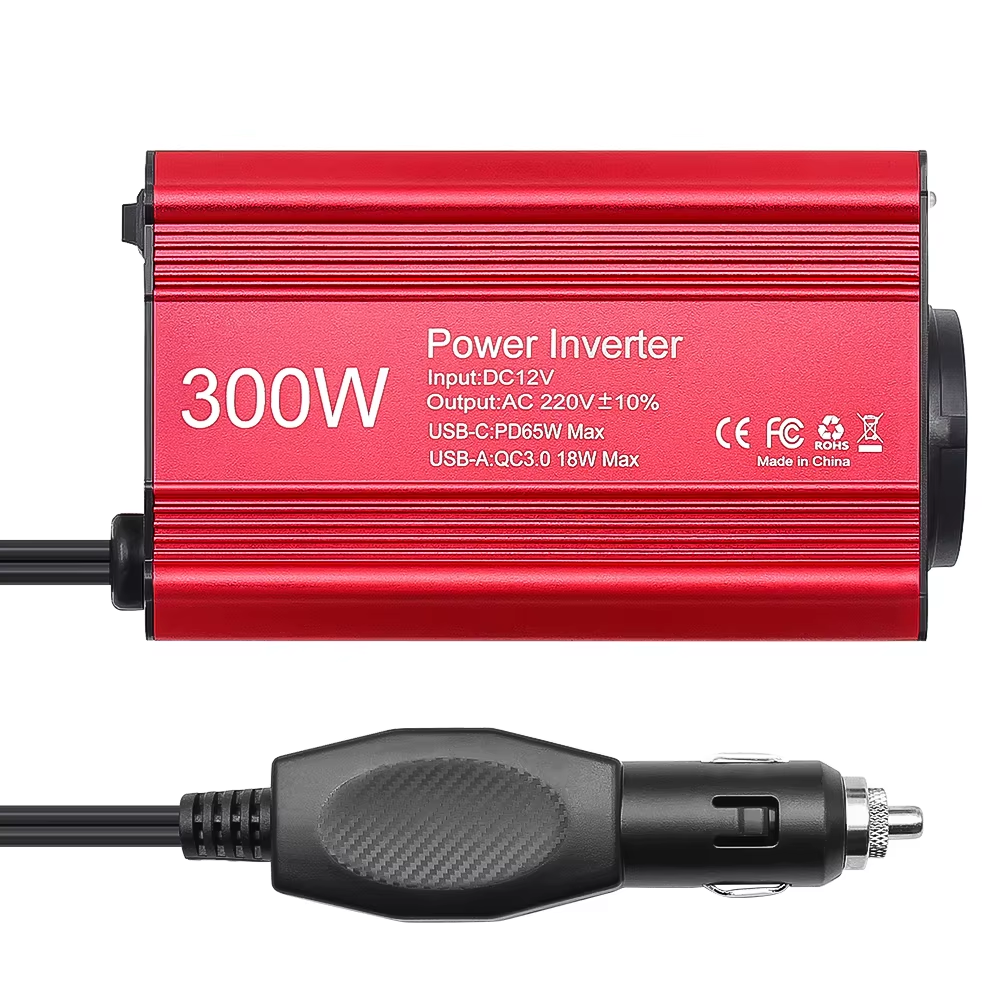 150W-300W Car Inverter, 12V to 110V/220V - Image 3