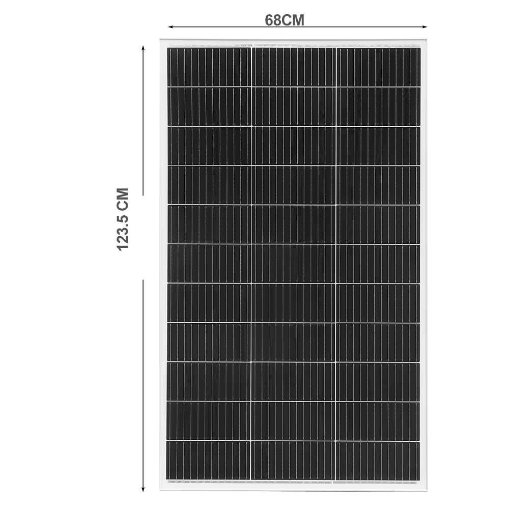 120W-200W Rigid Solar Panel - Image 2