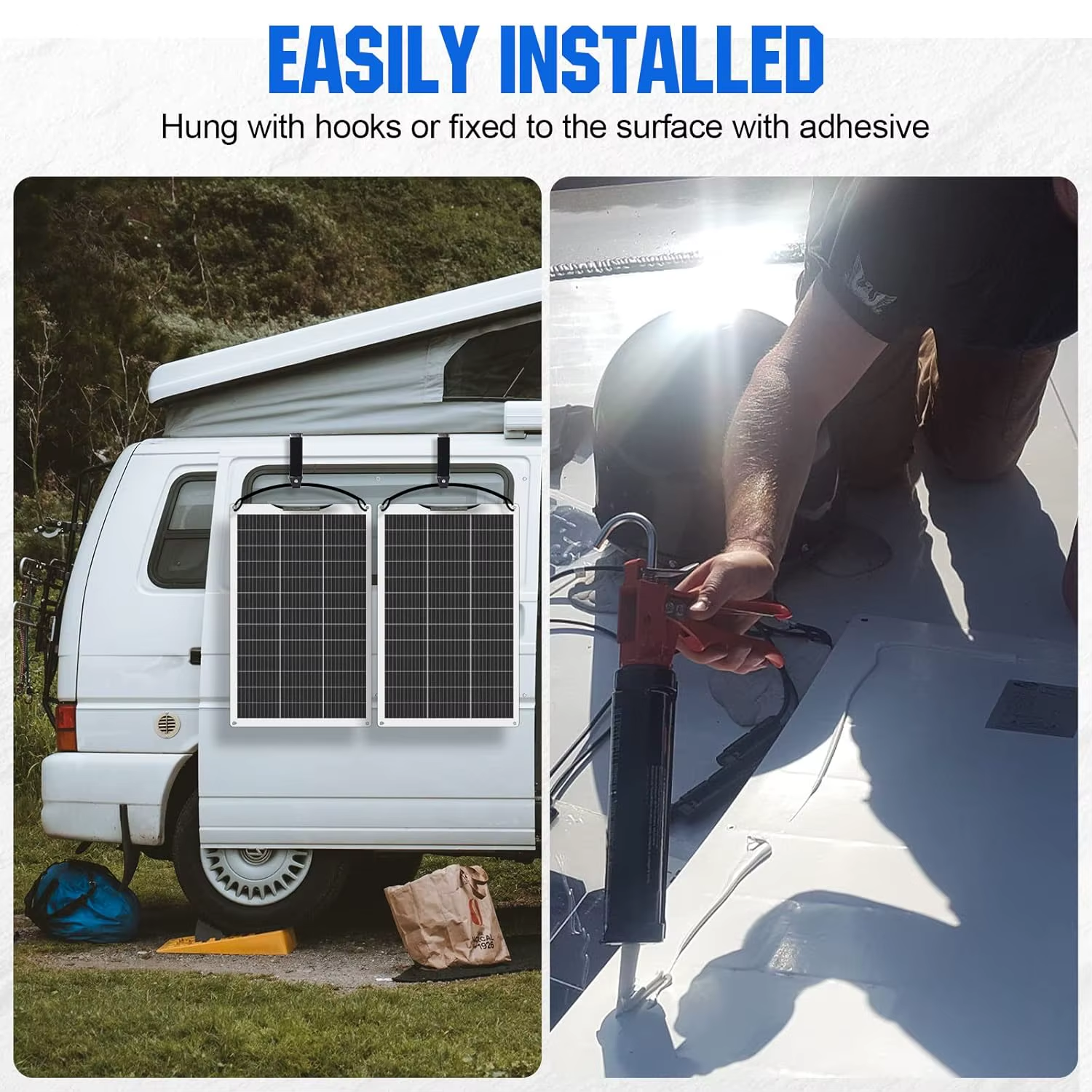 Flexible 125W/250W 18V Monocrystalline Solar Panel - Image 5