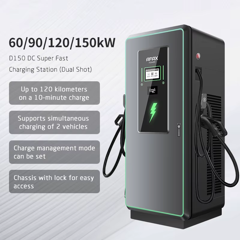 60kW/90kW IP54 EV DC Fast Charging Station - Image 4