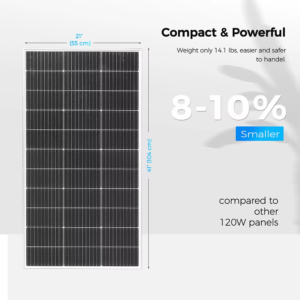 120W-200W Rigid Solar Panel