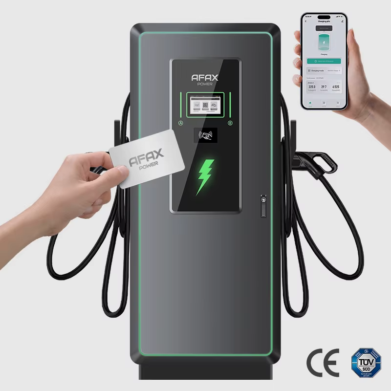 60kW/90kW IP54 EV DC Fast Charging Station - Image 2