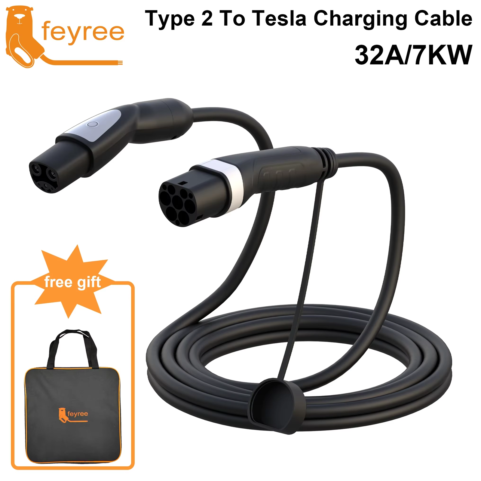 Type2 to TS-NACS Charging Cable - Image 8