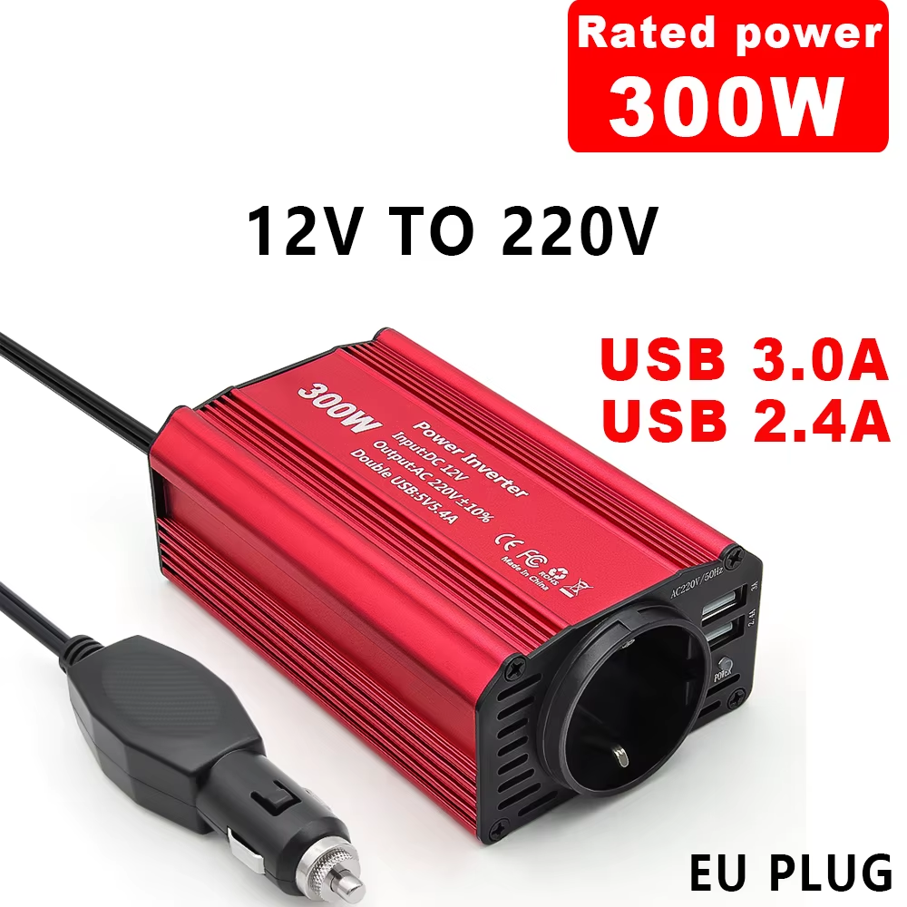 150W-300W Car Inverter, 12V to 110V/220V - Image 10