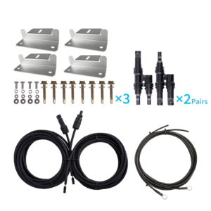Wiring and Mounting Kit for 300W Solar Panels